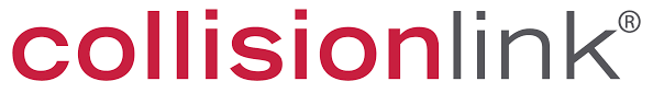 Logo CollisionLink avec texte rouge et gris et symbole de marque déposée.