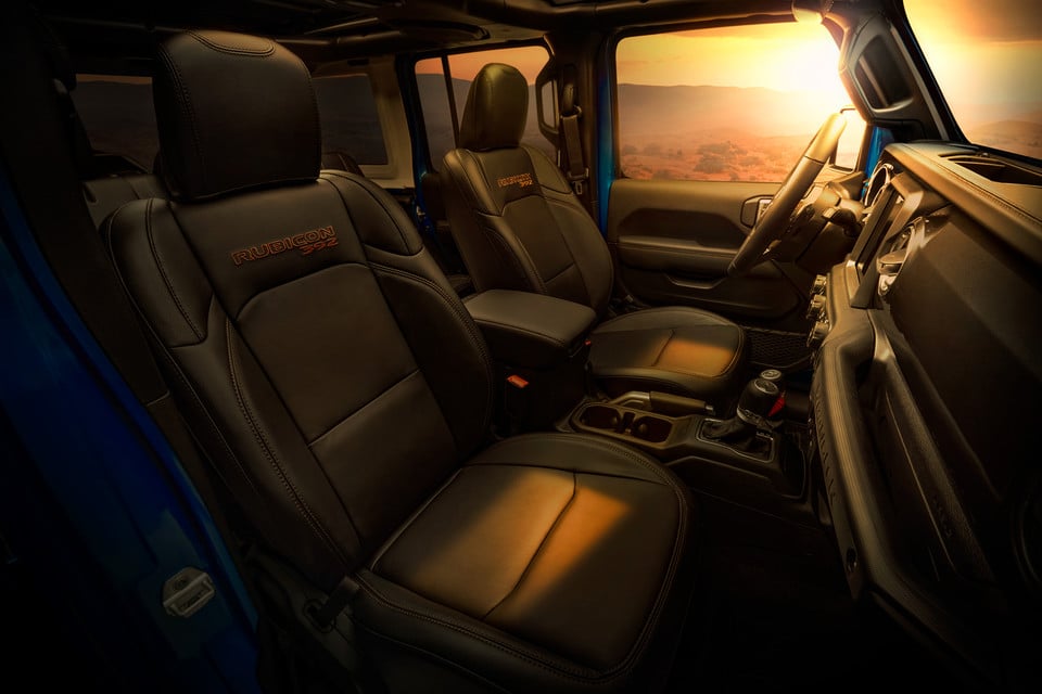 Intérieur du Jeep Wrangler 2023