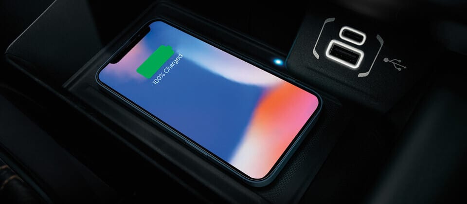 Chargeur de téléphone sans fil du Jeep Compass 2024